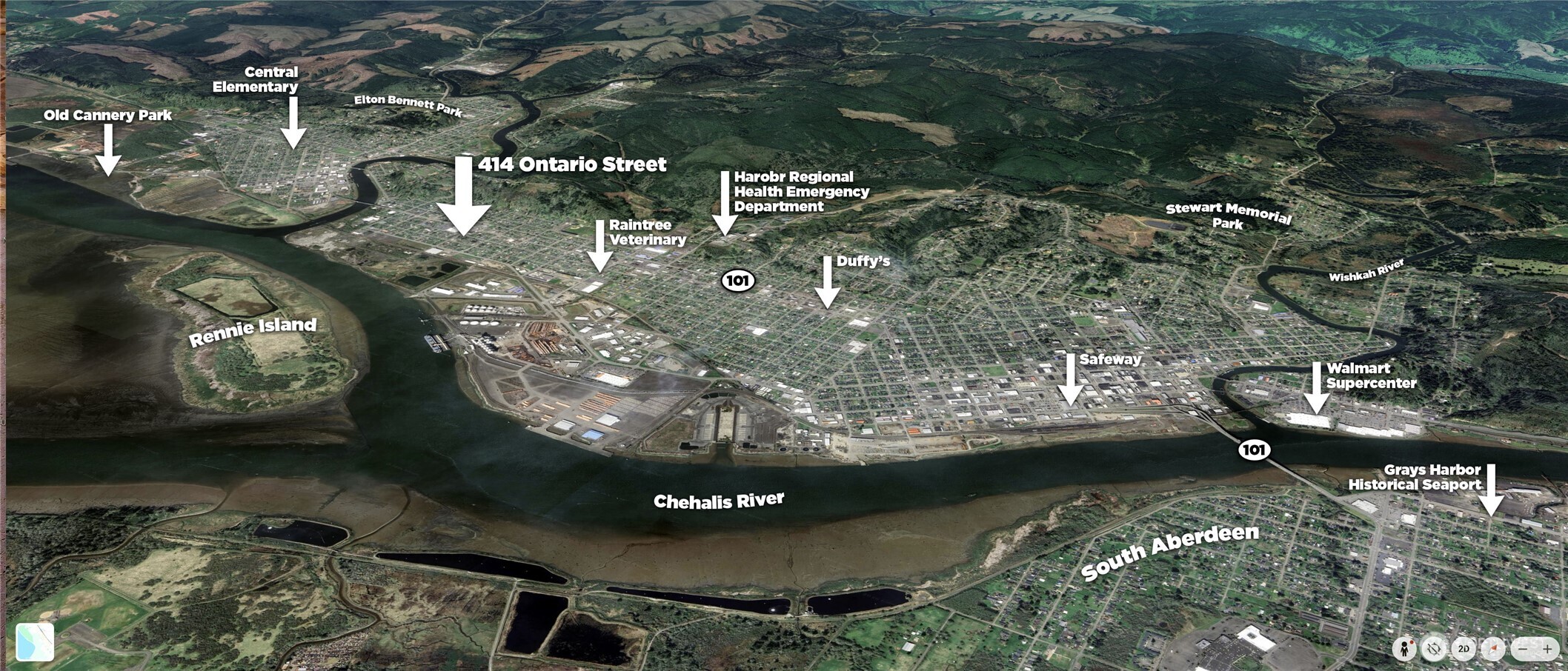 414 ONTARIO Street , Hoquiam, WA 98550