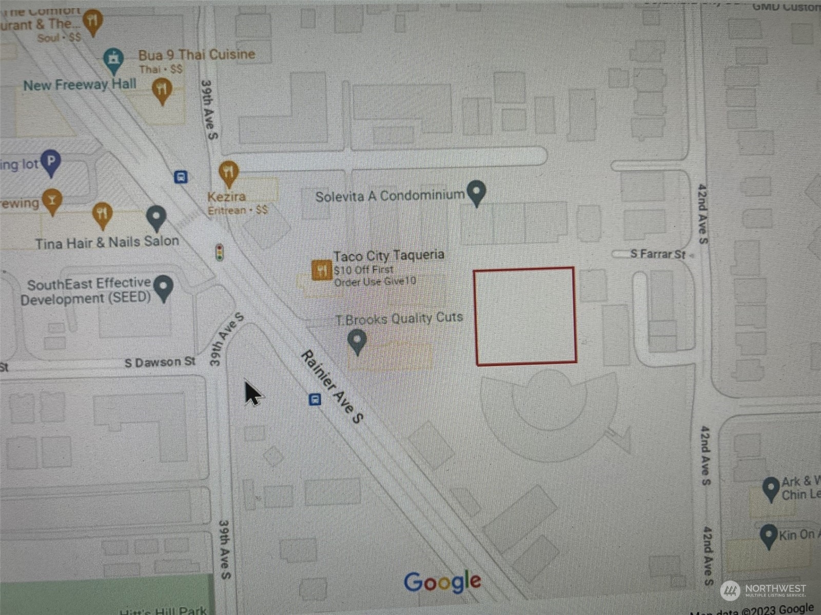 3939 S Farrar Street , Seattle, WA 98118