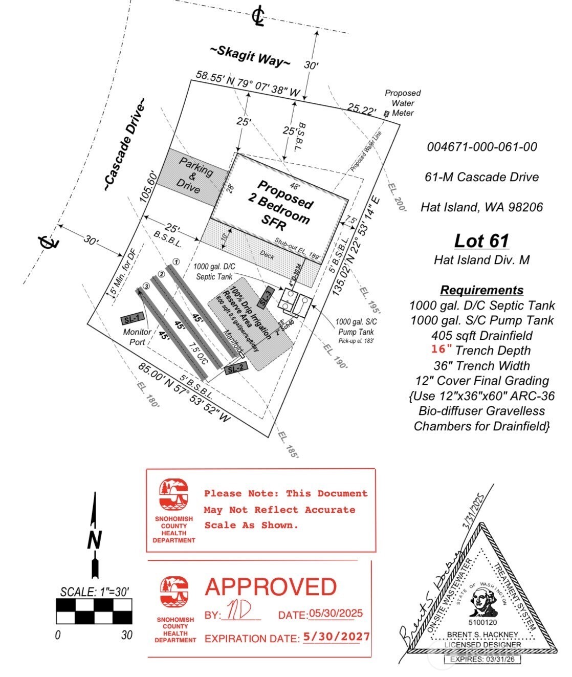 61 M Cascade Drive , Hat Island, WA 98206