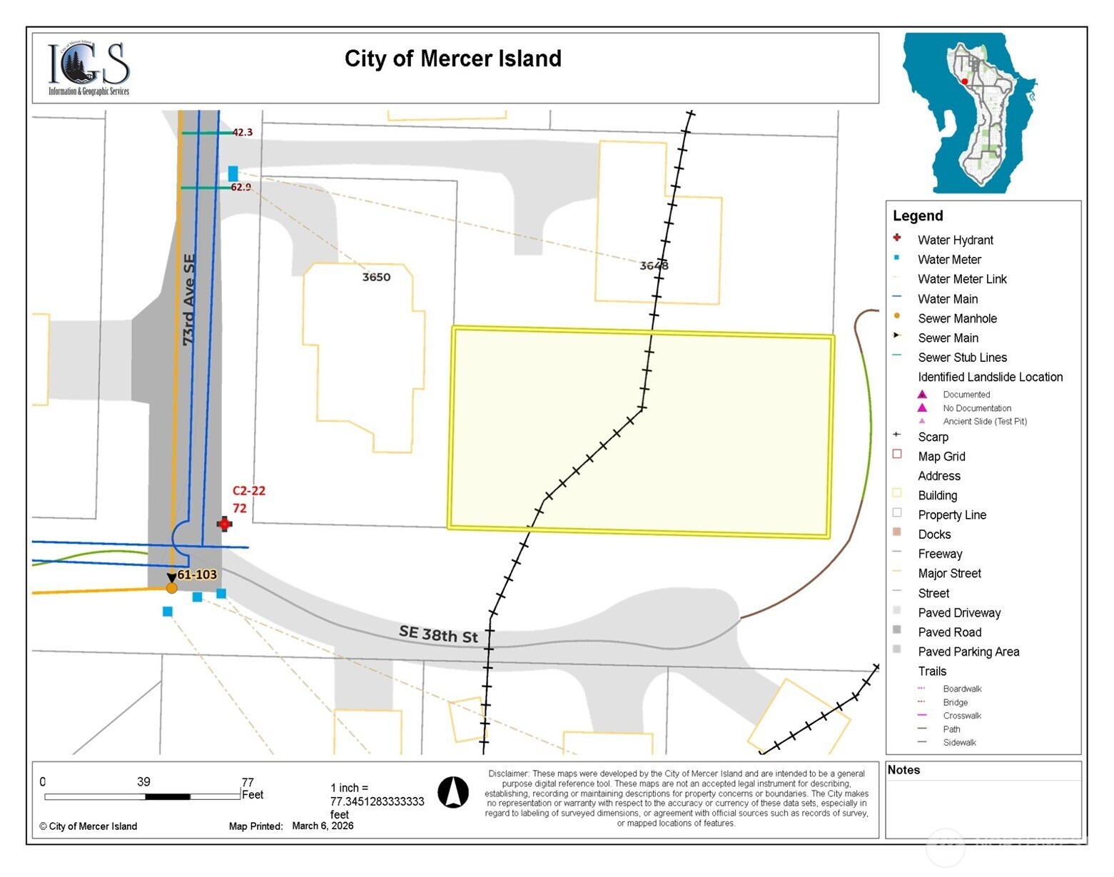 73 XX SE 38th Street , Mercer Island, WA 98040