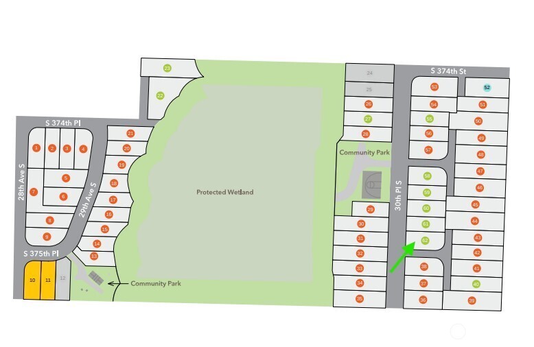 37514 30th Place S #Lot 62, Federal Way, WA 98003