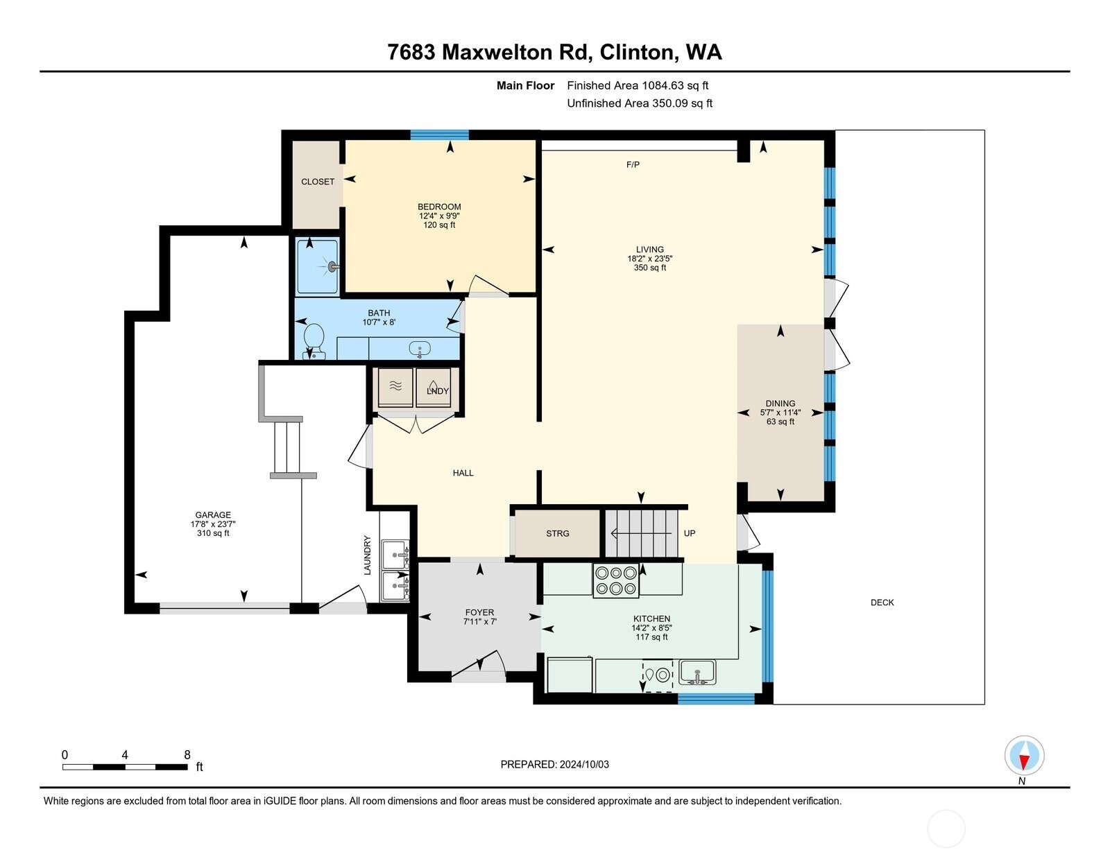 7683 Maxwelton Road , Clinton, WA 98236