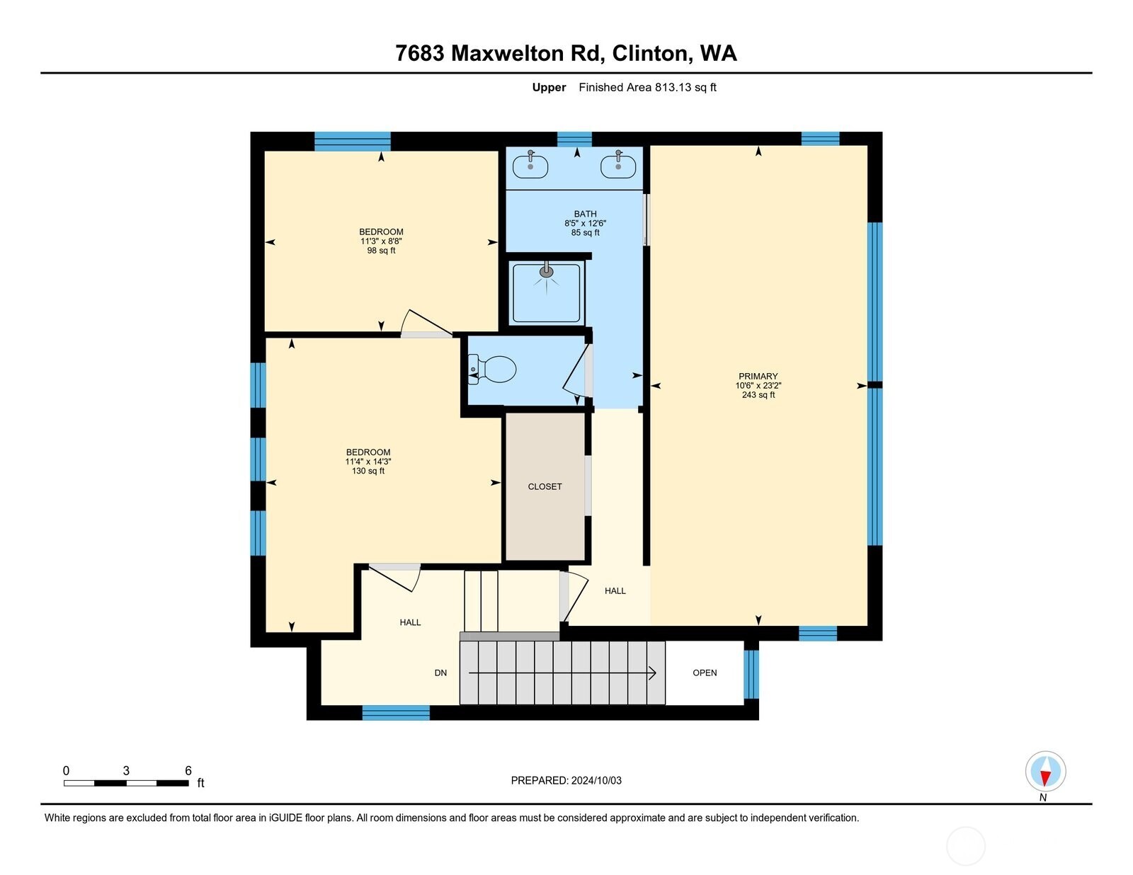 7683 Maxwelton Road , Clinton, WA 98236