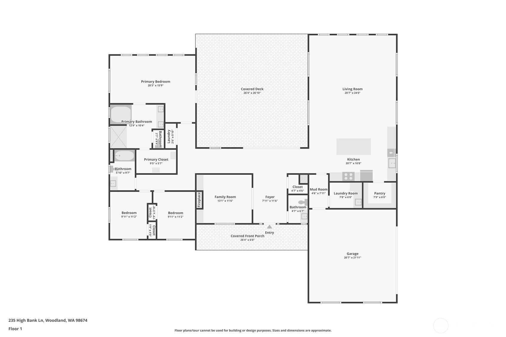 235 High Bank Lane , Woodland, WA 98674