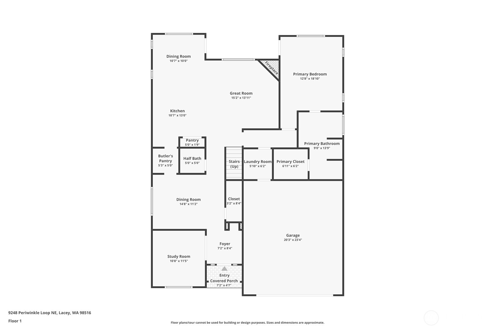 9248 Periwinkle Loop NE, Olympia, WA 98516