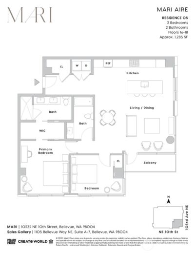 10232 NE 10th Street #1805, Bellevue, WA 98004 - Photo 15