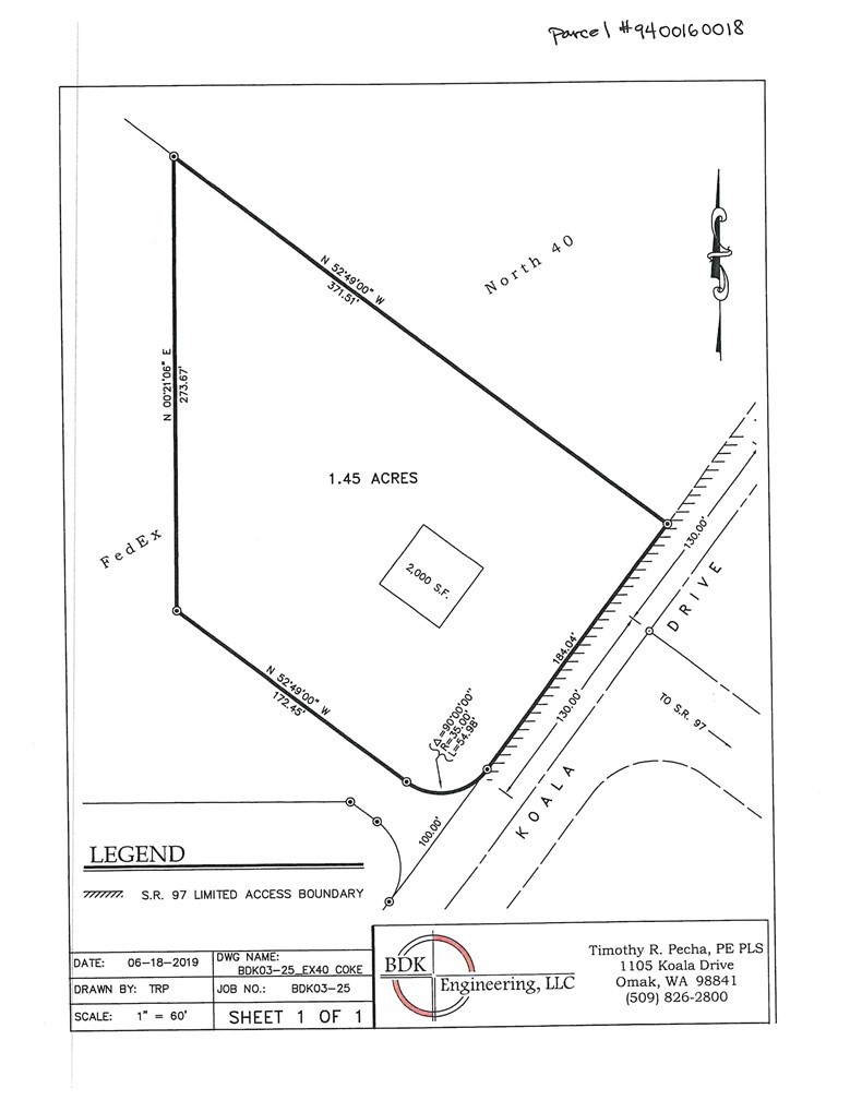 0 TBBD Koala Drive , Omak, WA 98841