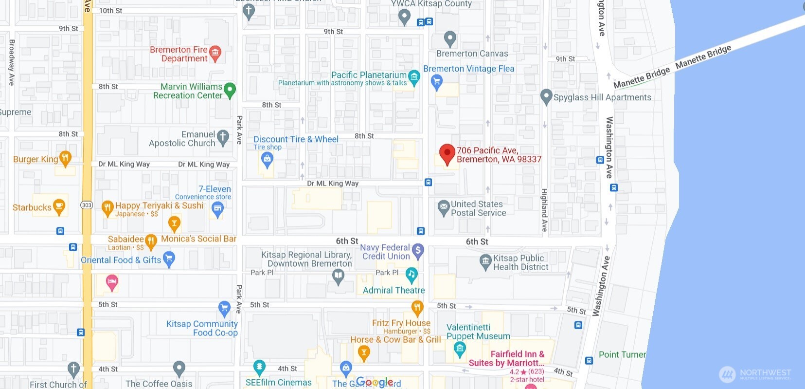 706 Pacific Avenue , Bremerton, WA 98337