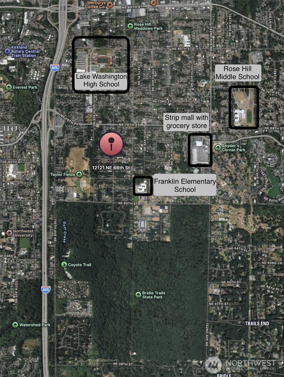 12121 NE 66th Street , Kirkland, WA 98033