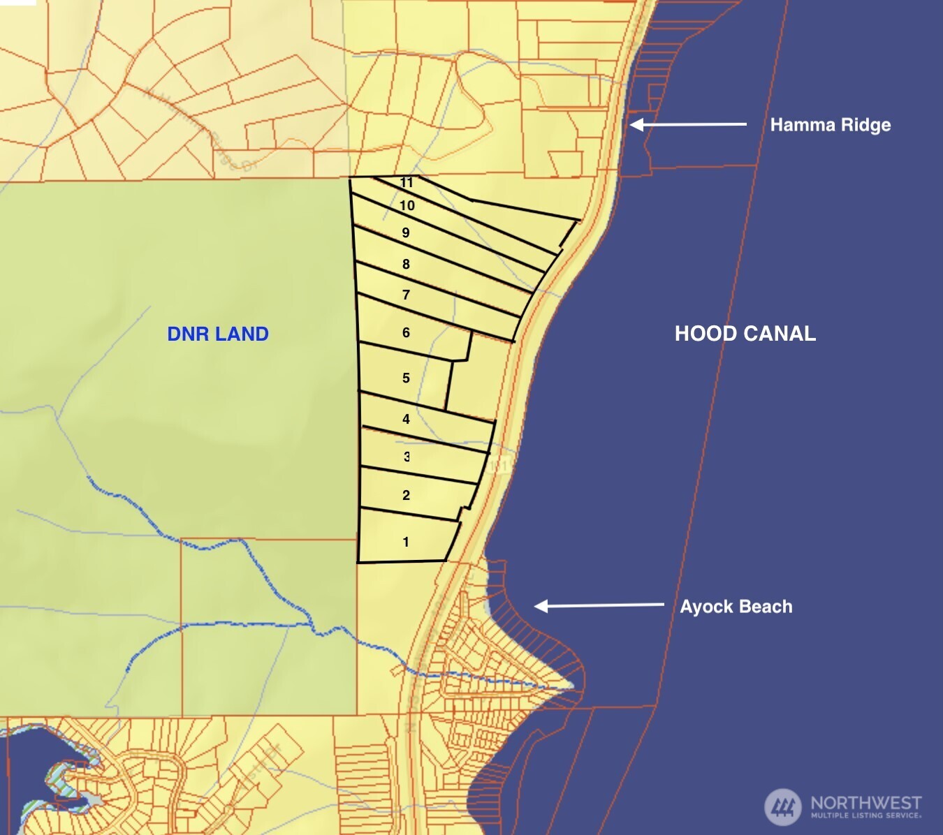 0 N US Hwy 101 , Lilliwaup, WA 98555