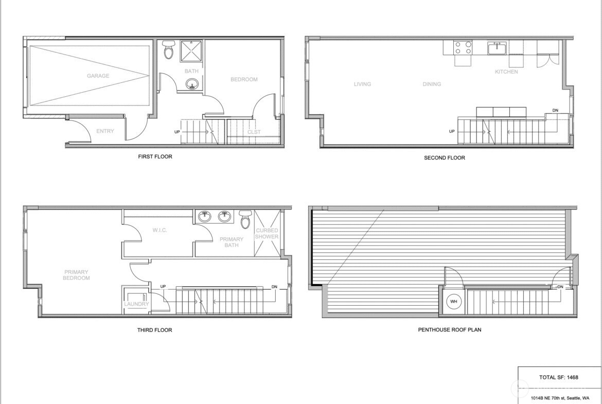 1014 B NE 70th Street , Seattle, WA 98115